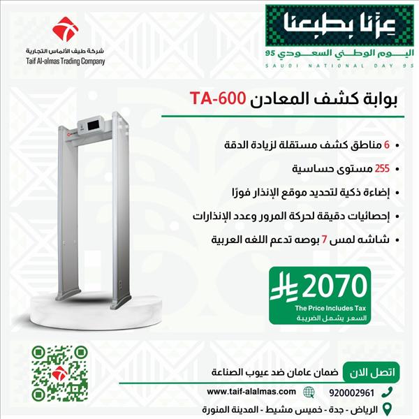 بوابة الكشف عن المعادن 