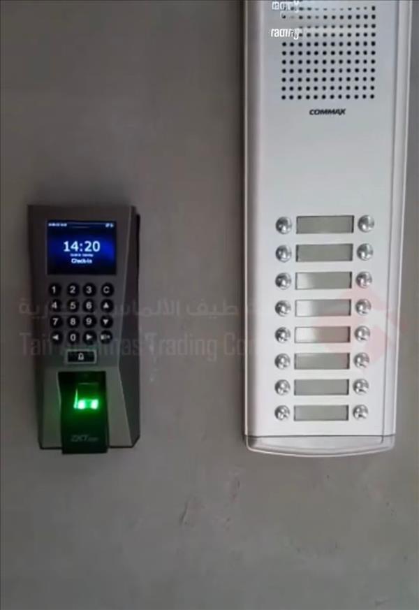 اكسيس كنترول و انتركم لابواب العمارات بالكارت والبصمه