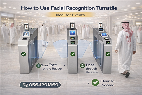 بوابات الكترونيه للنوادى والشركات بالرياض