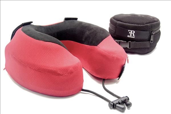 Comfort pillow with straps Red