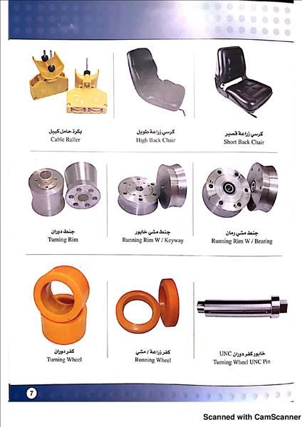 قطع غيار مكائن بلوك 6